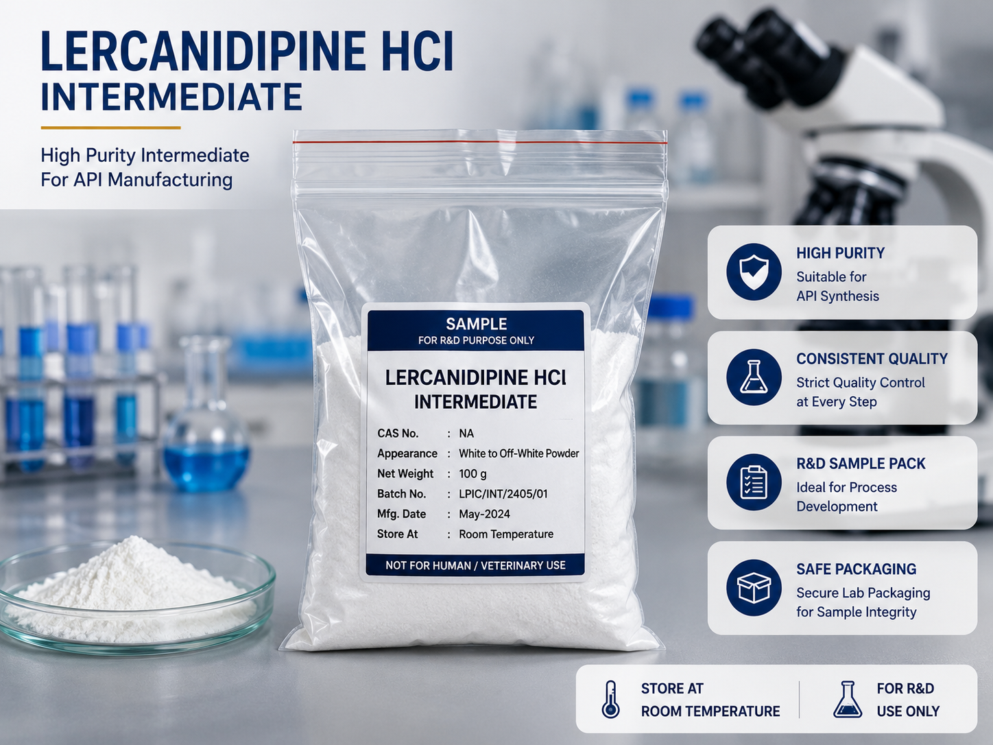 Lercanidipine HCl intermediate poWDER